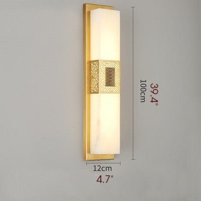 Choral Marble Wall Lamp for Bedroom & Living Room - Wall Lights & Sconces | Lucera Lighting