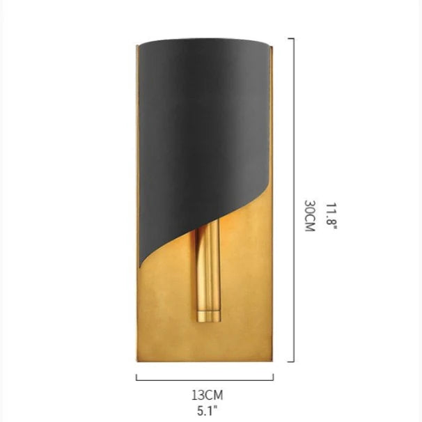 Duomo Modern Copper Wall Sconce Retro - Wall Lights & Sconces | Lucera Lighting