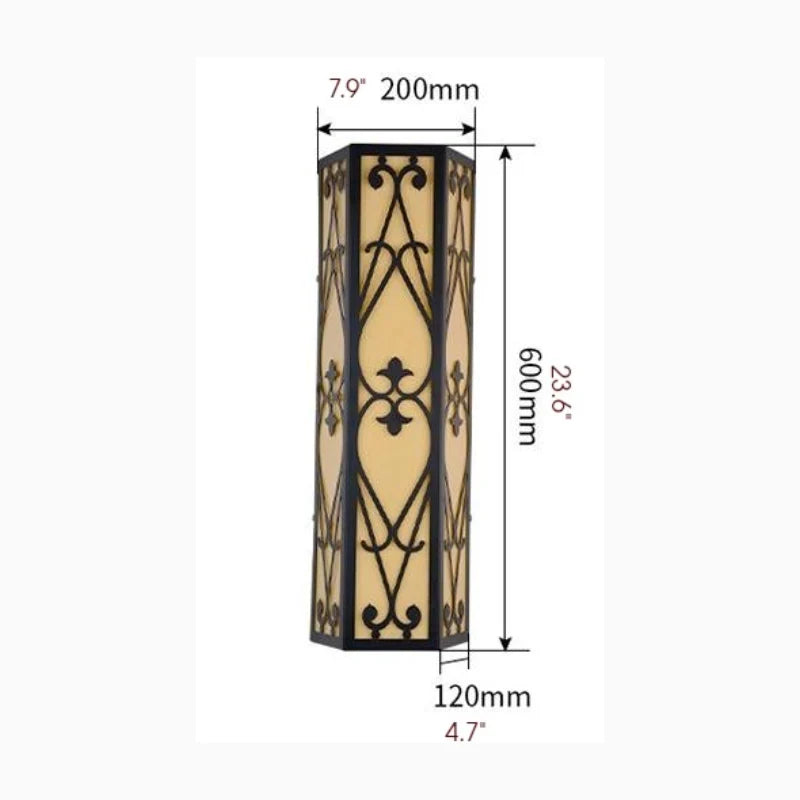 Harlow Outdoor LED Lamp - Exterior wall | Lucera Lighting