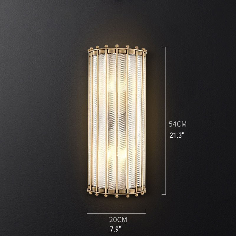 Apex Modern Glass Wall Lamp - Wall Lights & Sconces | Lucera Lighting