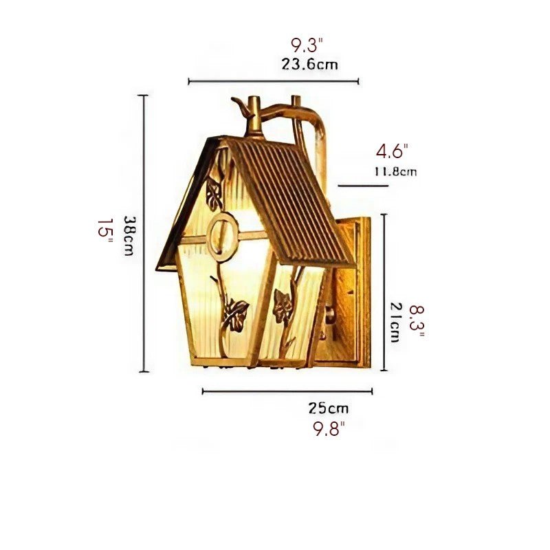 Bianca Outdoor LED Sconce - Exterior wall | Lucera Lighting