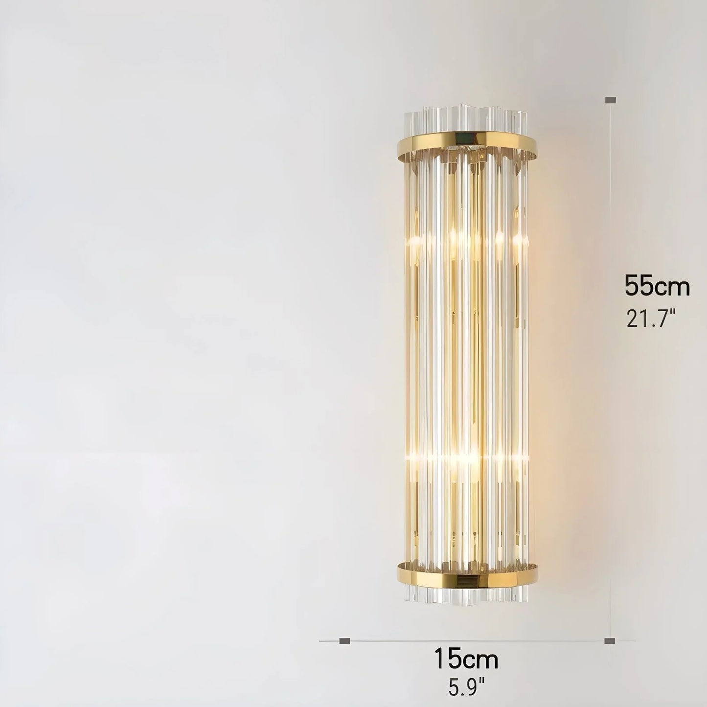 Modal Crystal Nordic Wall Lamp - Wall Lights & Sconces | Lucera Lighting