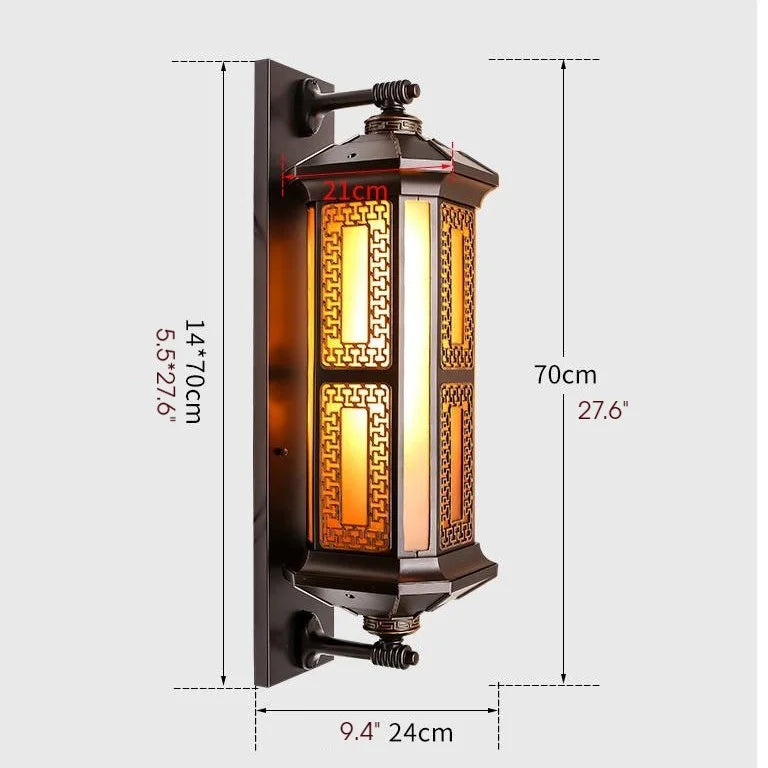 Cressida Outdoor Lamp - Exterior wall | Lucera Lighting
