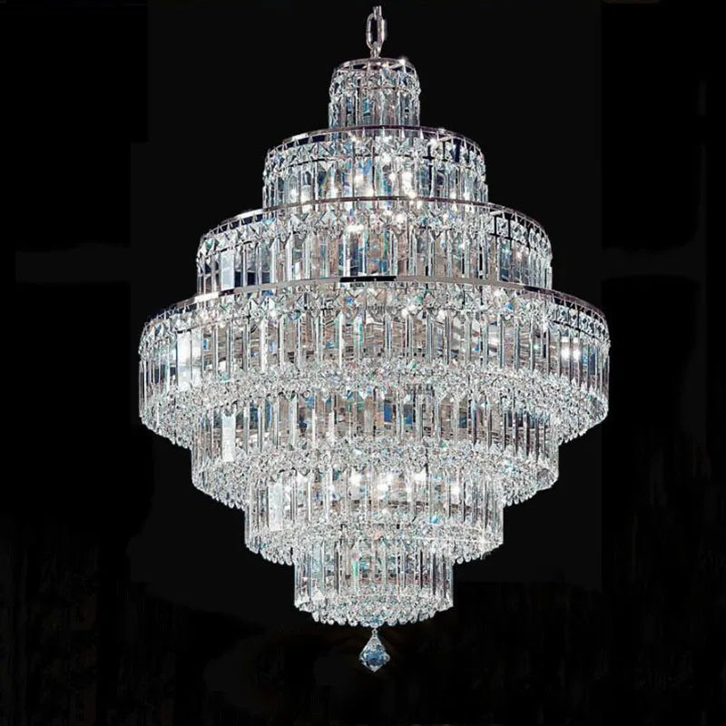 Ford French Empire Crystal LED Chandelier - Chandeliers | Lucera Lighting
