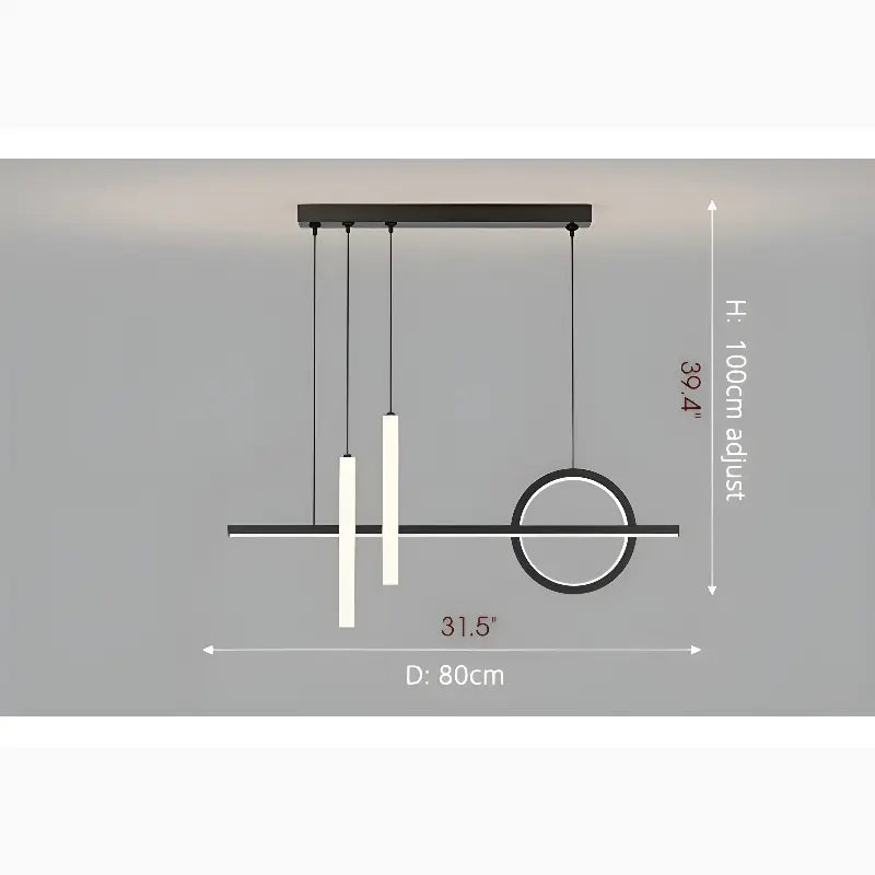 Valda Geometric Pendant Light Nordic Style - Pendant Lights | Lucera Lighting