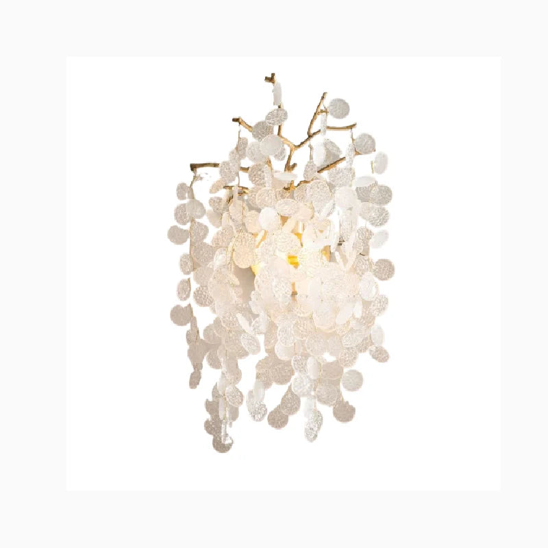 Poise Luxury Wall Lamp with Glass Discs - Chandeliers | Lucera Lighting