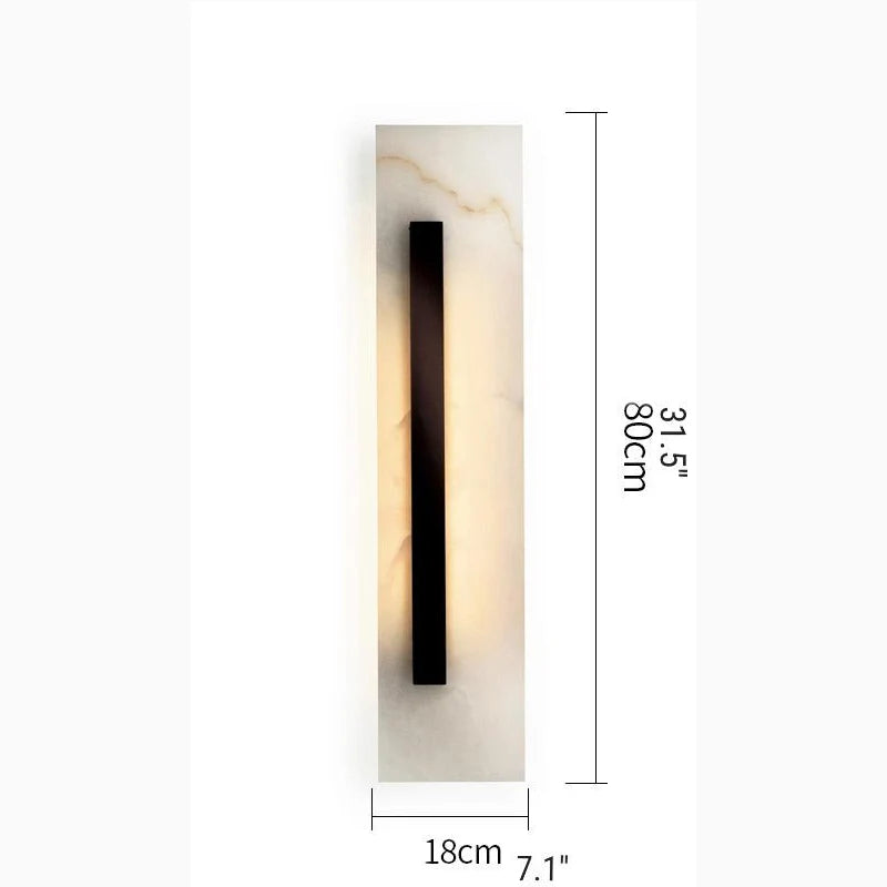 Porto Minimalistic Black Rectangular Wall Lamp - Wall Lights & Sconces | Lucera Lighting