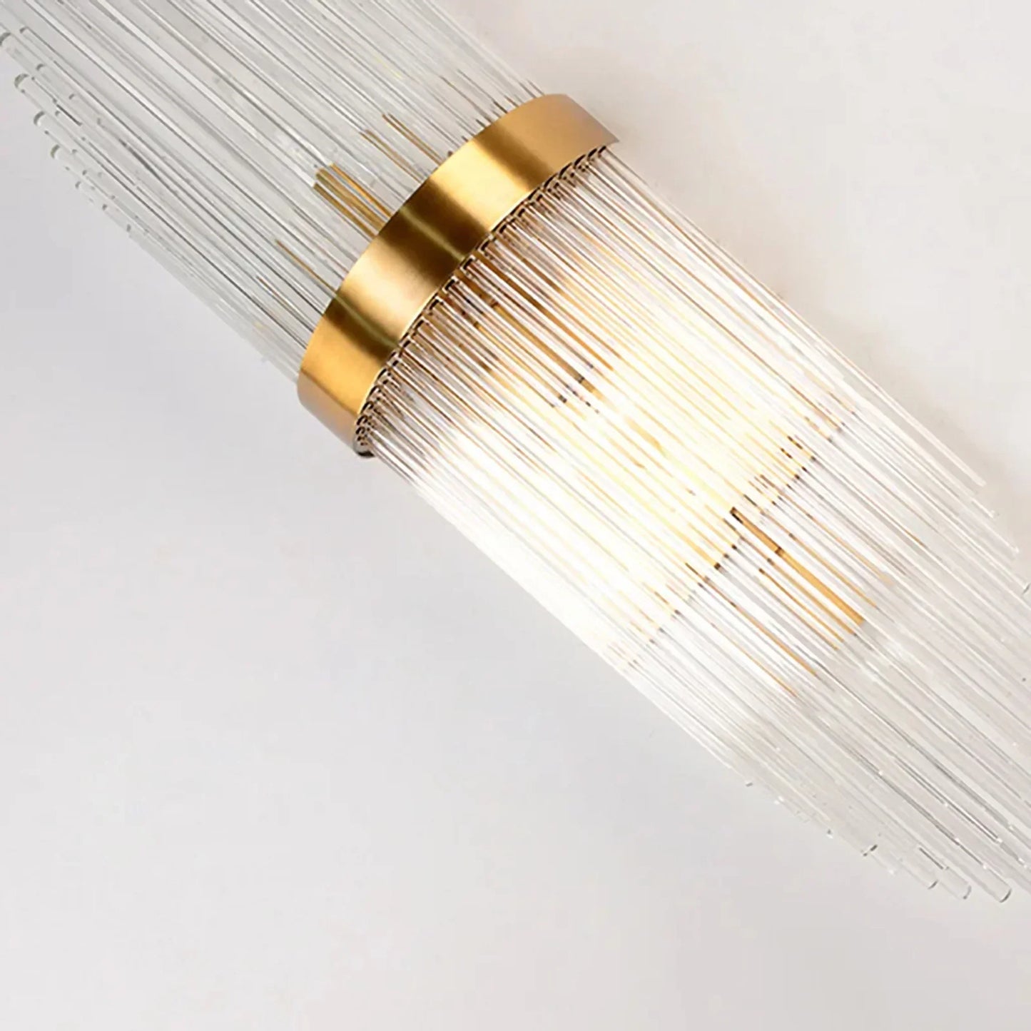 Lento Gold Glass Wall Sconce - Wall Lights & Sconces | Lucera Lighting