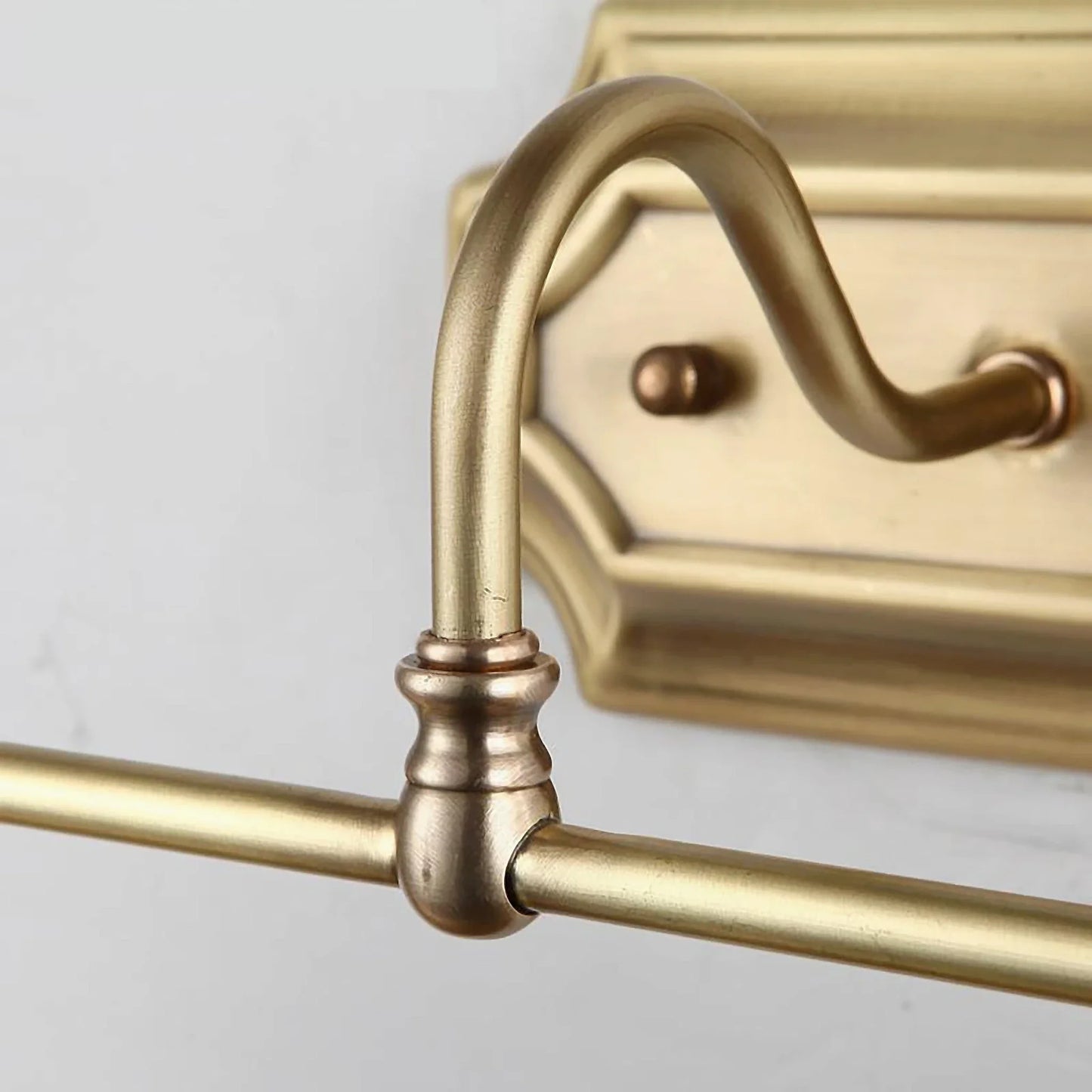 Martellato Antique Wall Mounted Brass LED Lamp - Wall Lights & Sconces | Lucera Lighting