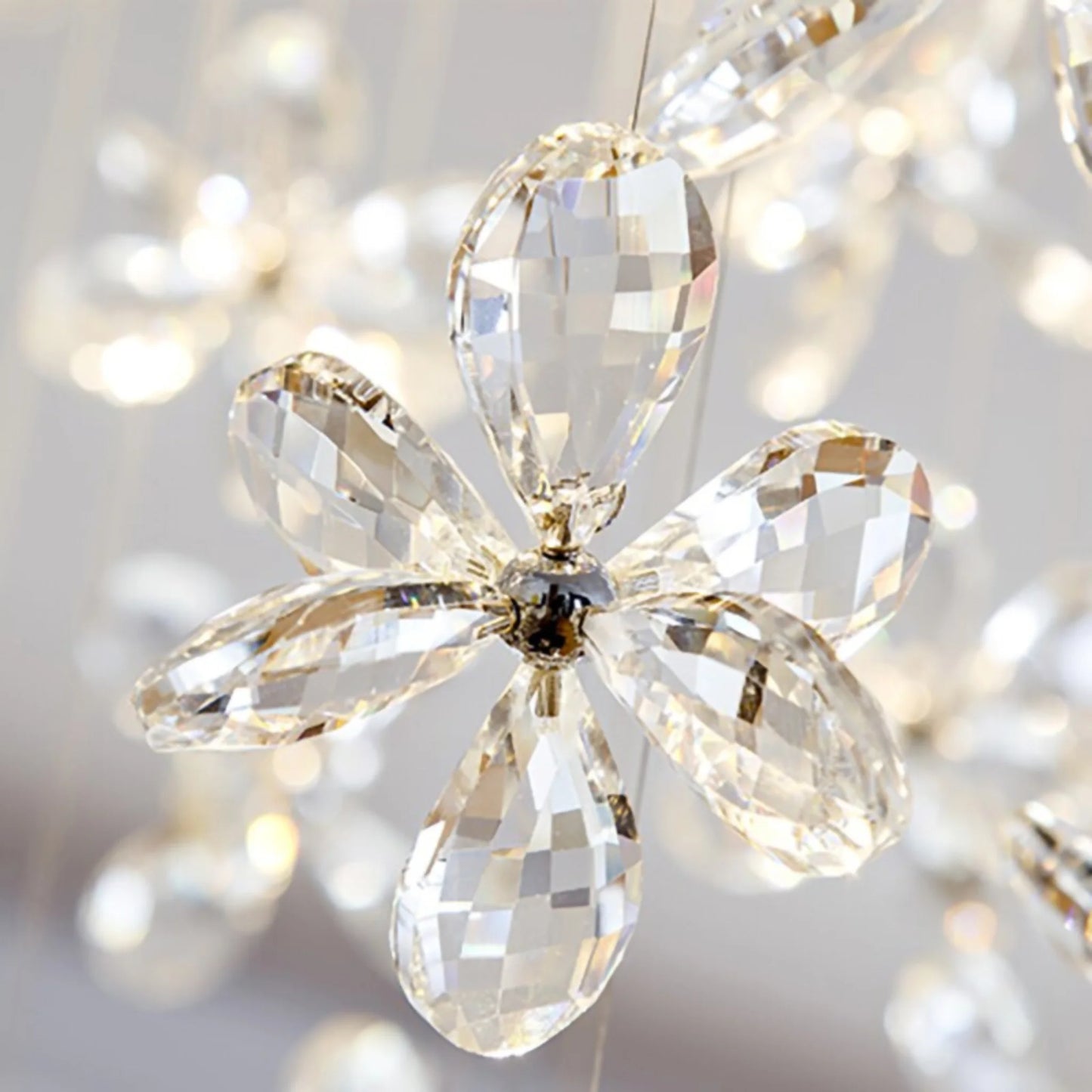 Borage Crystal Butterfly Ceiling Chandelier - Chandeliers | Lucera Lighting