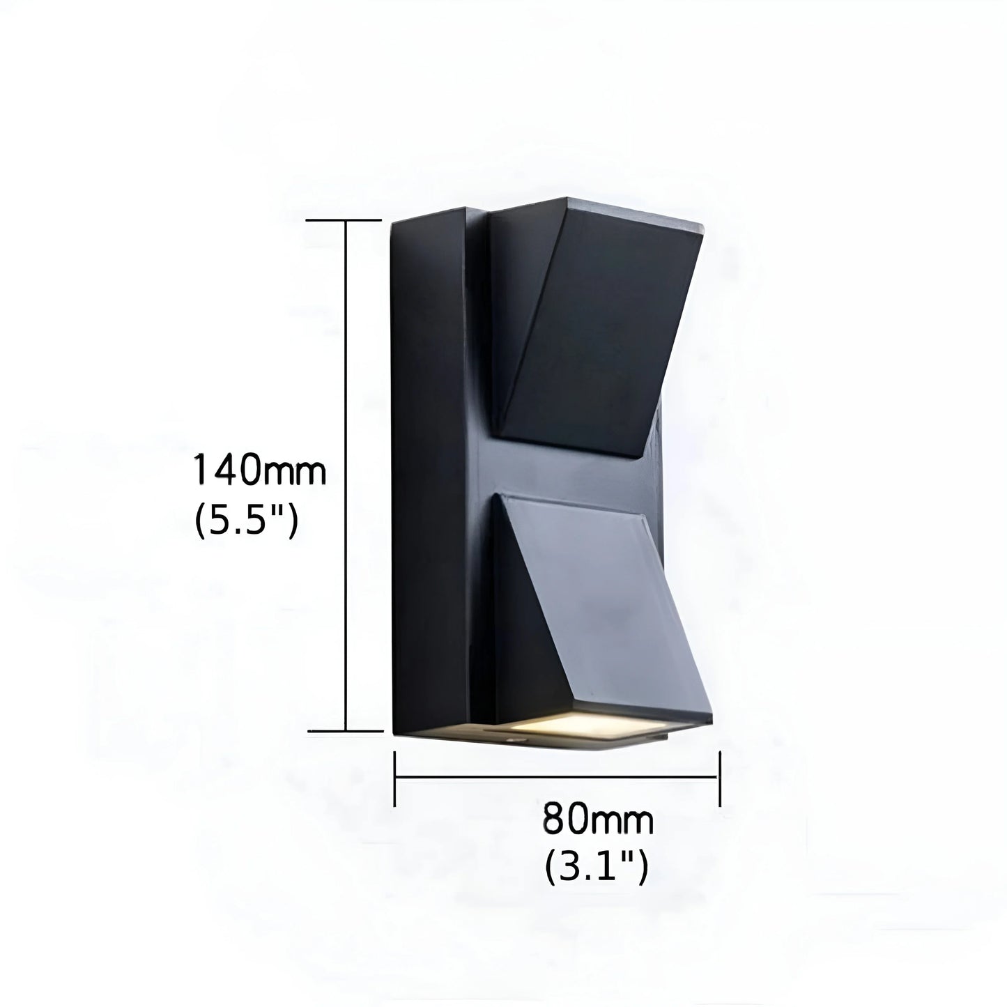 Cora Outdoor LED Wall Light - Exterior wall | Lucera Lighting