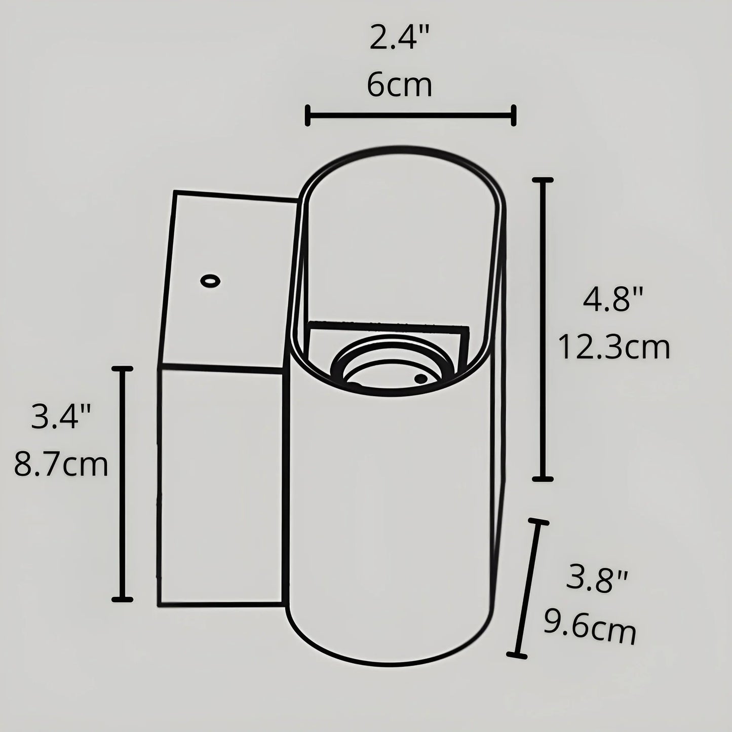 Spica Aeris LED Outdoor Wall Sconce - Exterior wall | Lucera Lighting