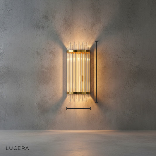 Modal Crystal Nordic Wall Lamp - Wall Lights & Sconces | Lucera Lighting