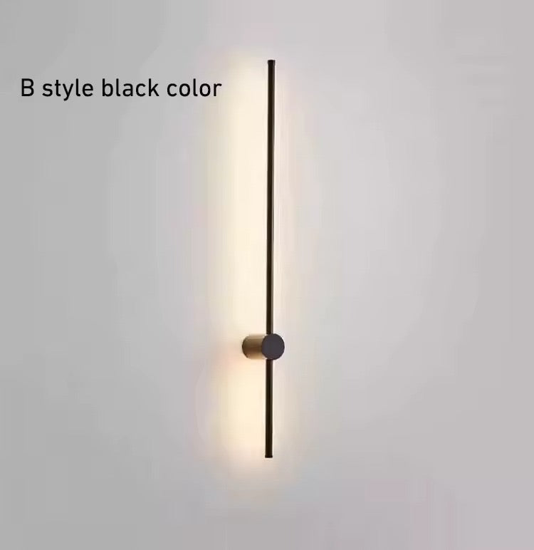 Rinforzando Minimalist Modern Long LED Wall Lamp - Wall Lights & Sconces | Lucera Lighting