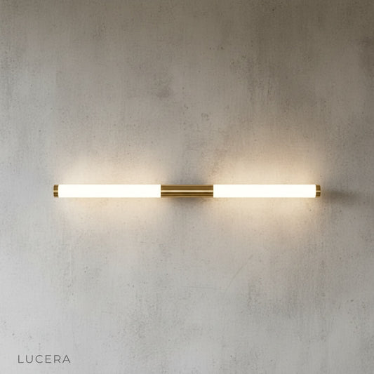 Duality Wall Lamp studio shot on clean white background, front view