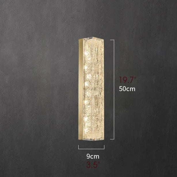 Opera Crystal Wall Lamp for Bedroom & Living Room - Wall Lights & Sconces | Lucera Lighting