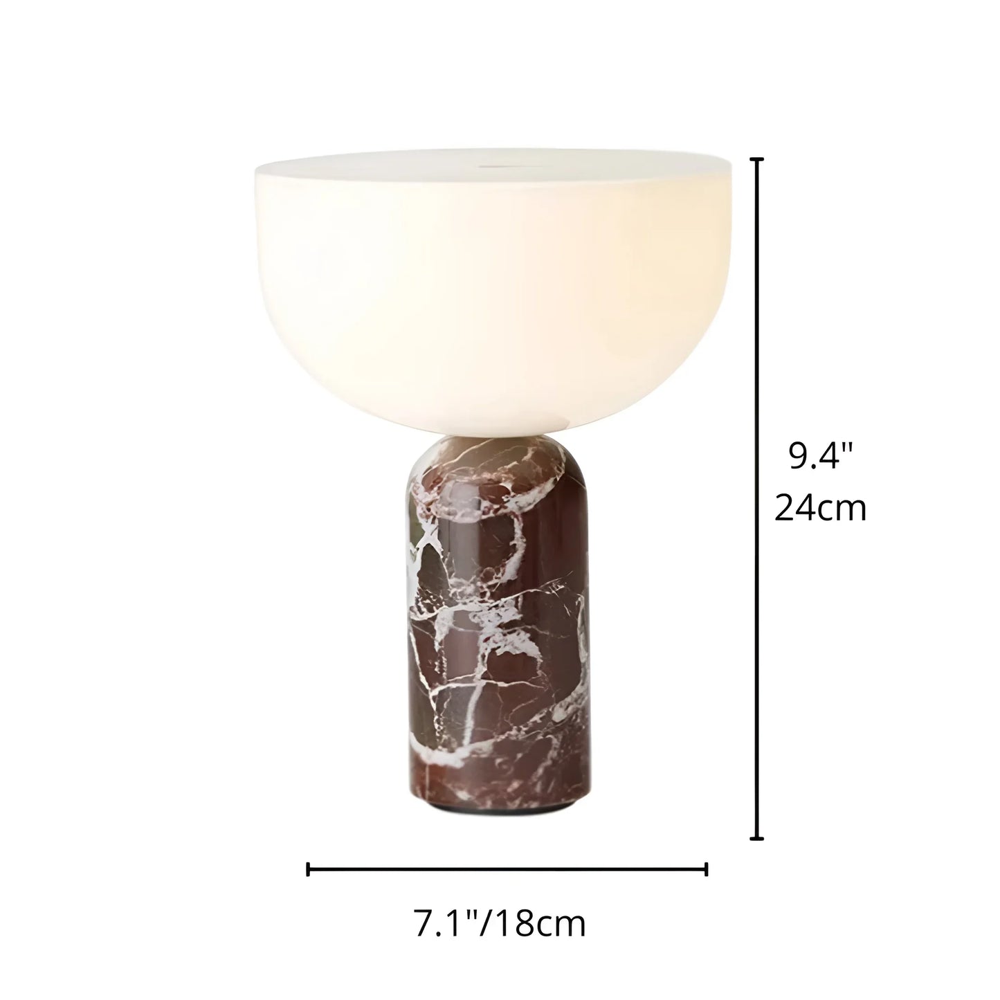 Stringendo Dimmable Dome LED Table Light - Lamps | Lucera Lighting