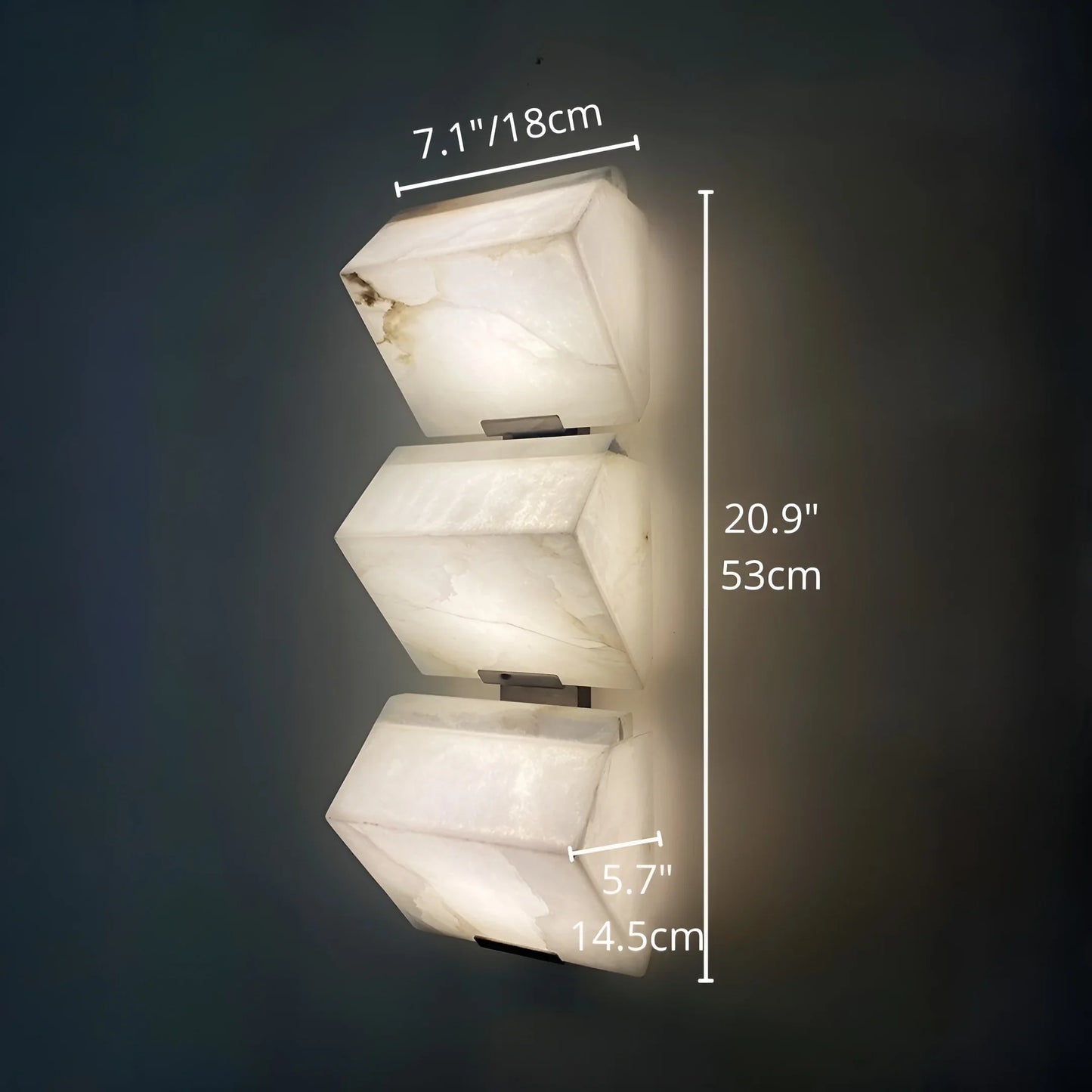 Claro Modern Marble Wall Sconce - Italian Minimalist - Wall Lights & Sconces | Lucera Lighting