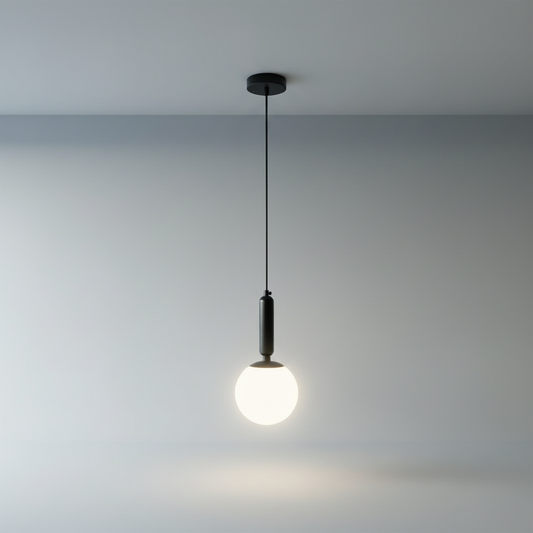 Yvaine pendant light studio shot on clean white background showing full design