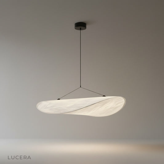 Eridanus pendant light studio shot on clean white background, front view