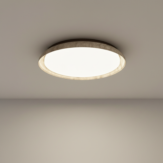 Minimalist Eau de Vie ceiling light studio shot against clean white background