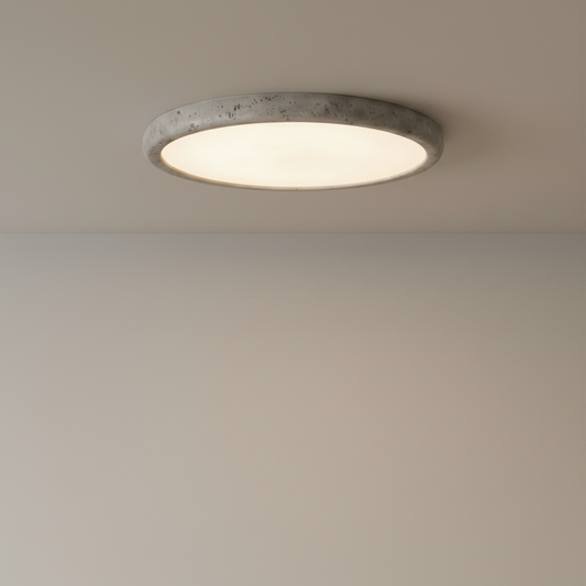 studio shot of Nazarene ceiling light front view on clean white background