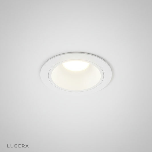 Lucera Emerald Downlight studio shot on clean white background showing front view