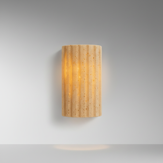 Studio shot of Mortimer Wall Lamp front view on clean white background