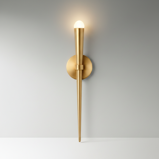 Horizon wall lamp studio shot on clean white background front view