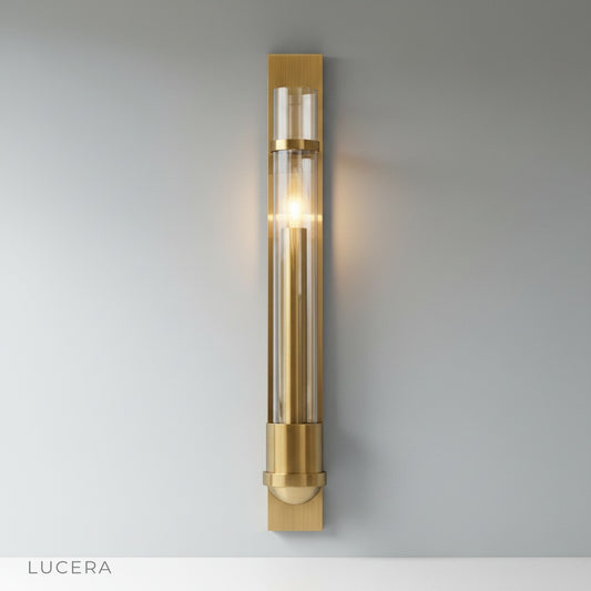 Bracket Wall Lamp front view on clean white studio background