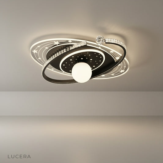 Favola ceiling light studio shot on clean white background front view