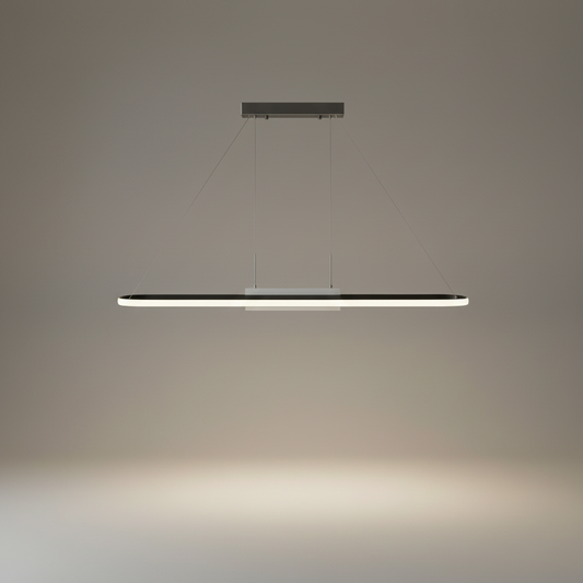 Vilja Long Strip Chandelier for Restaurant - Pendant Lights | Lucera Lighting