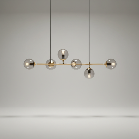 Dag Glass Ball LED Pendant Light for Dining Room - Pendant Lights | Lucera Lighting