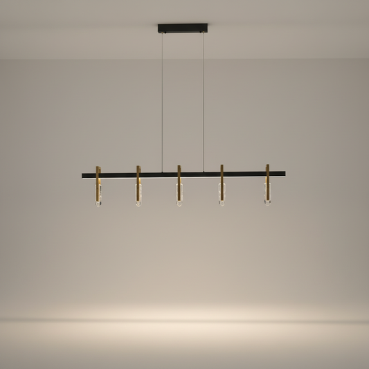 Jord Postmodern Copper Crystal Pendant Lamp - Pendant Lights | Lucera Lighting