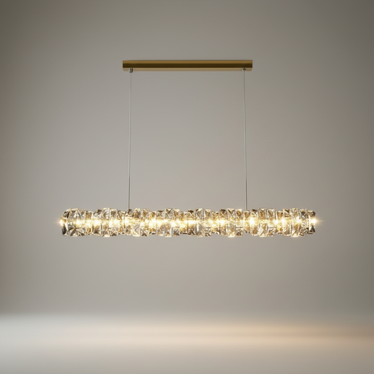 Lova Luxury Crystal Chandelier for Kitchen - Pendant Lights | Lucera Lighting