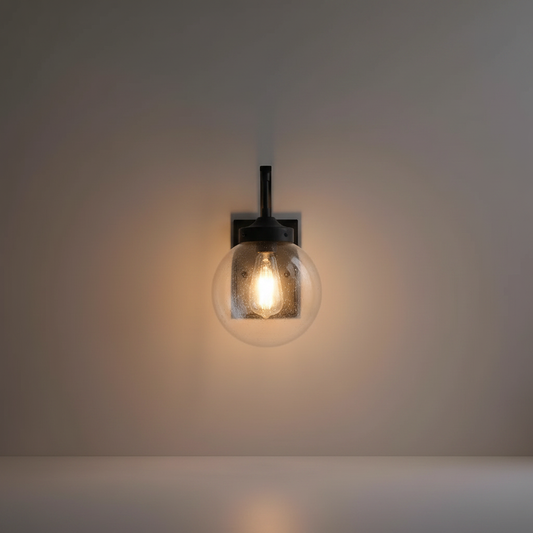 Nyx Outdoor Glass Wall Light - Exterior wall | Lucera Lighting