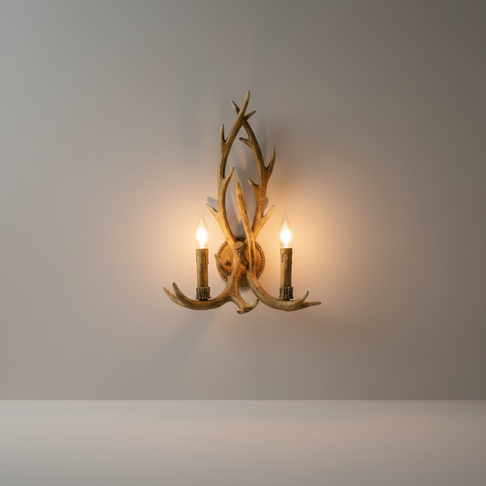 Noli Antlers Wall Sconce - Wall Lights & Sconces | Lucera Lighting