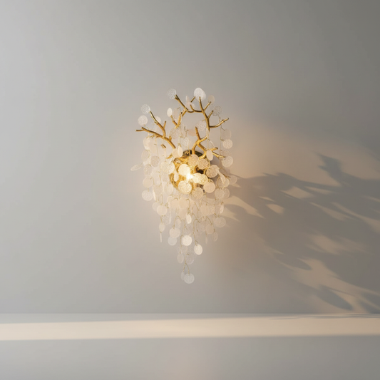 Poise Luxury Wall Lamp with Glass Discs - Chandeliers | Lucera Lighting