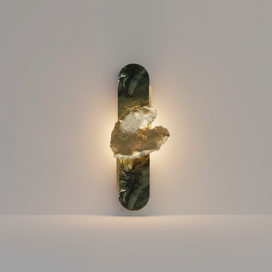 Vertex Imperial Wall Sconce - Copper & Marble - Wall Lights & Sconces | Lucera Lighting