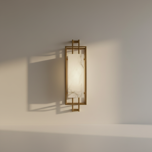 Sonata Luxury Marble Wall Lamp Chinese Style - Wall Lights & Sconces | Lucera Lighting