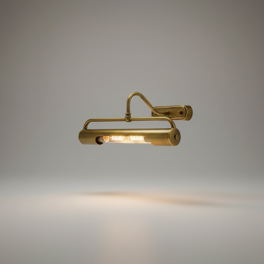Ricochet Mirrored Long Copper LED Wall Lamp - Wall Lights & Sconces | Lucera Lighting