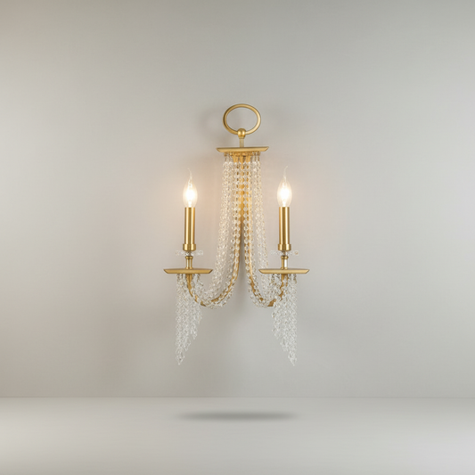 Tutti Luxury Contemporary LED Crystal Chandelier - Wall Lights & Sconces | Lucera Lighting