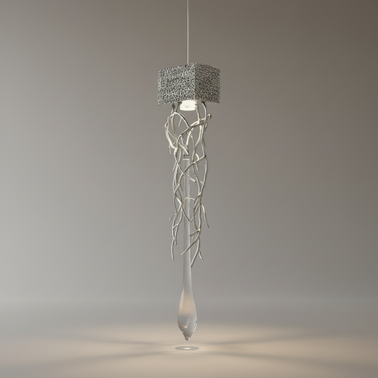 Rallentando LED Crystal Copper Wall Lamp - Wall Lights & Sconces | Lucera Lighting