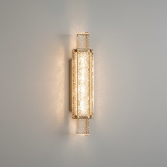 Accelerando Modern Crystal LED Wall Lamp - Wall Lights & Sconces | Lucera Lighting