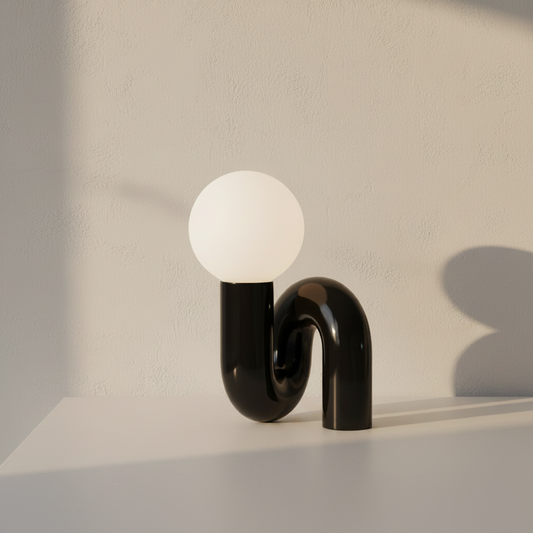 Precipitando Sculptural Resin Table Lamp - Lamps | Lucera Lighting