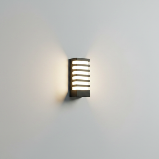 Quinn Outdoor LED Wall Sconce - Exterior wall | Lucera Lighting