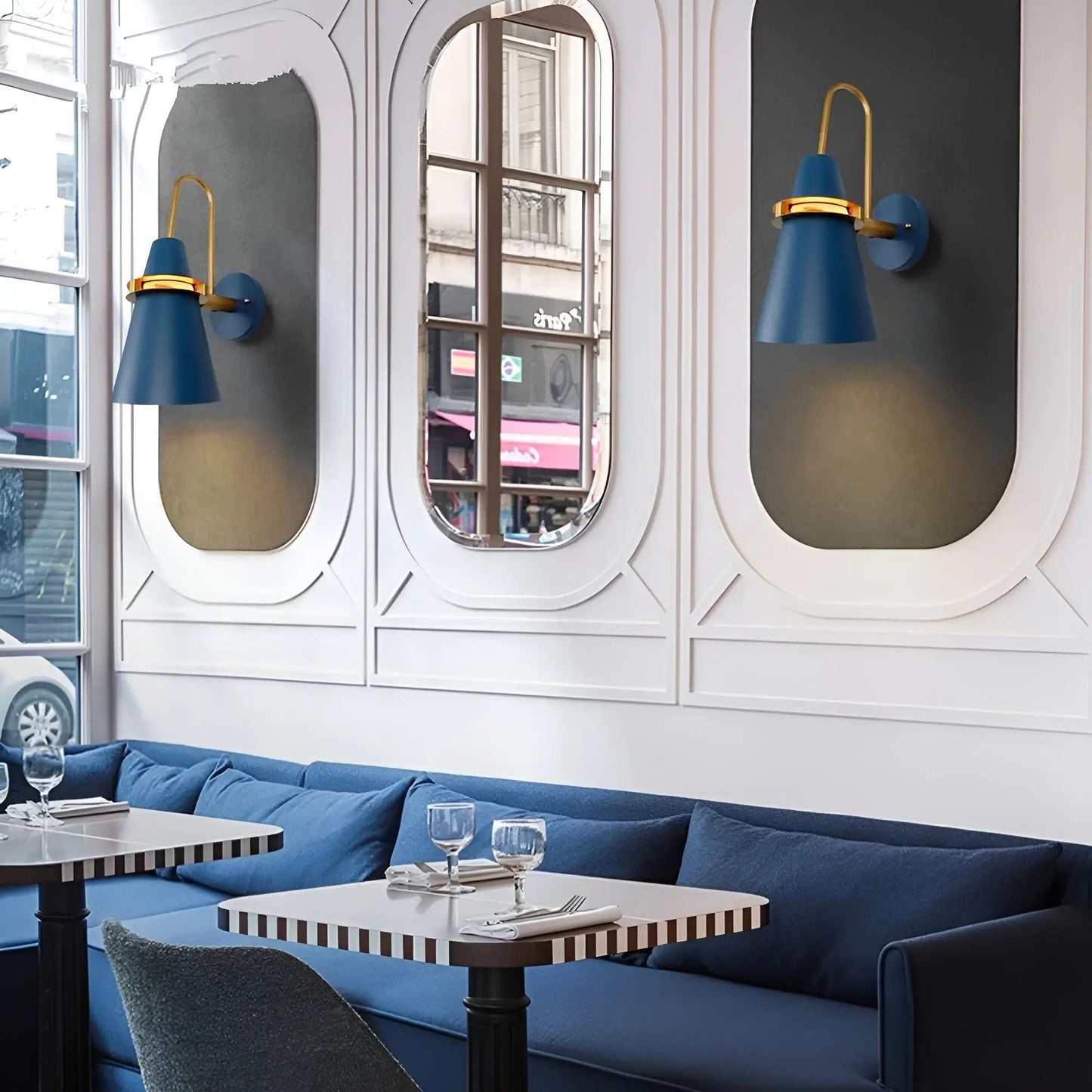 Retro Elegance Wall Lamp - Luxe LED Sconce