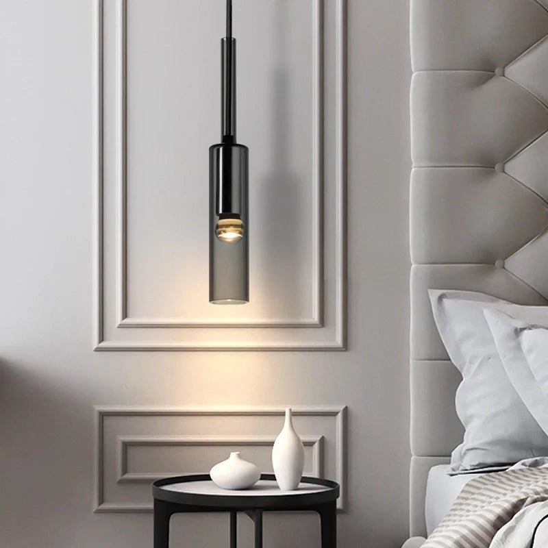 Rift Smoky Gray Crystal Pendant Chandelier 10 Lights - Pendant Lights | Lucera Lighting