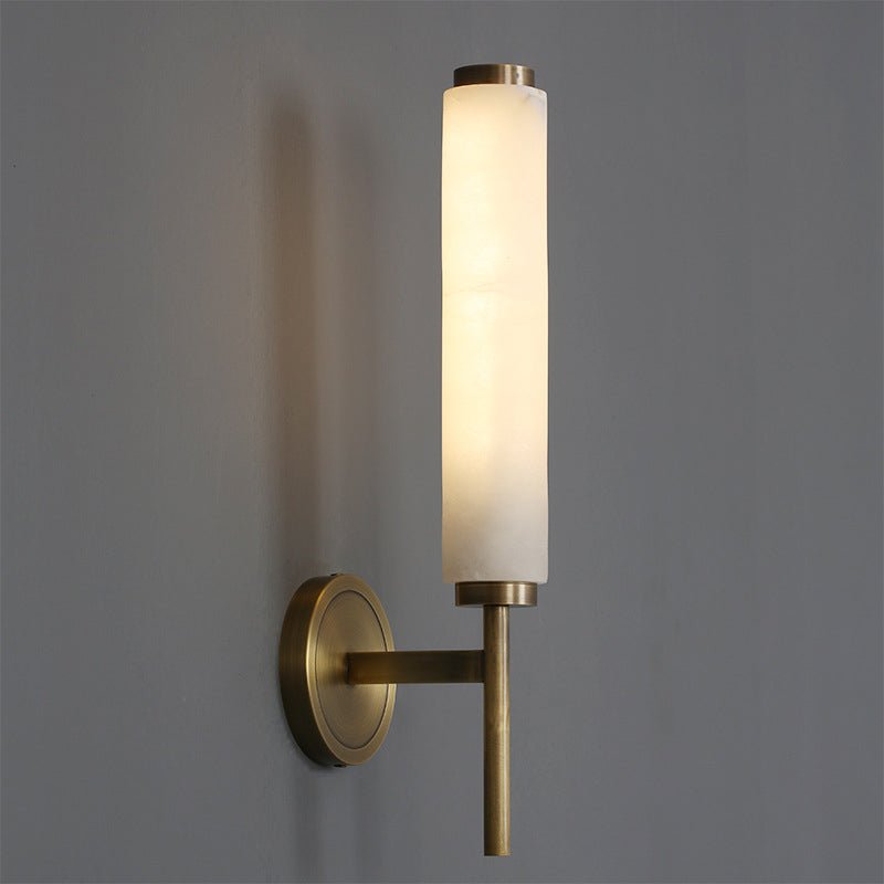 Outre Copper & Marble Wall Lamp - Wall Lights & Sconces | Lucera Lighting