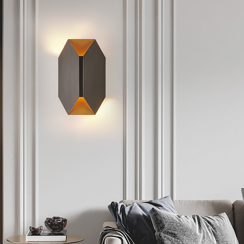 Nappe Geometric Wall Lamp for Living Room - Wall Lights & Sconces | Lucera Lighting